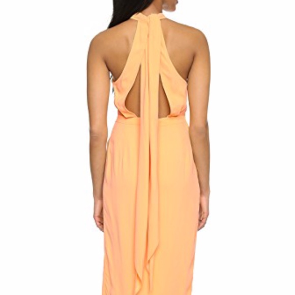 Bec & Bridge Oceanus Dress in Apricot - Picture 3 of 6